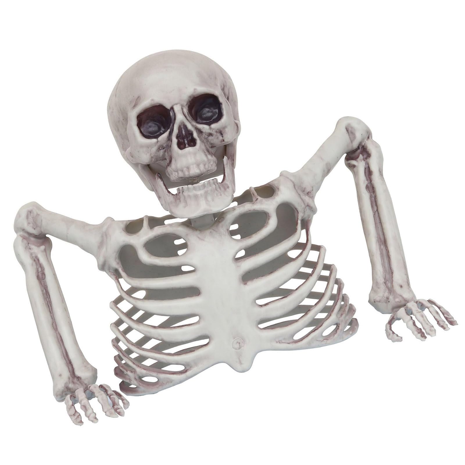 Limtula Half Body Skeleton Decoration Skull Ornament Great for Outdoor Halloween and Horror Parties Outdoor Halloween Decoration