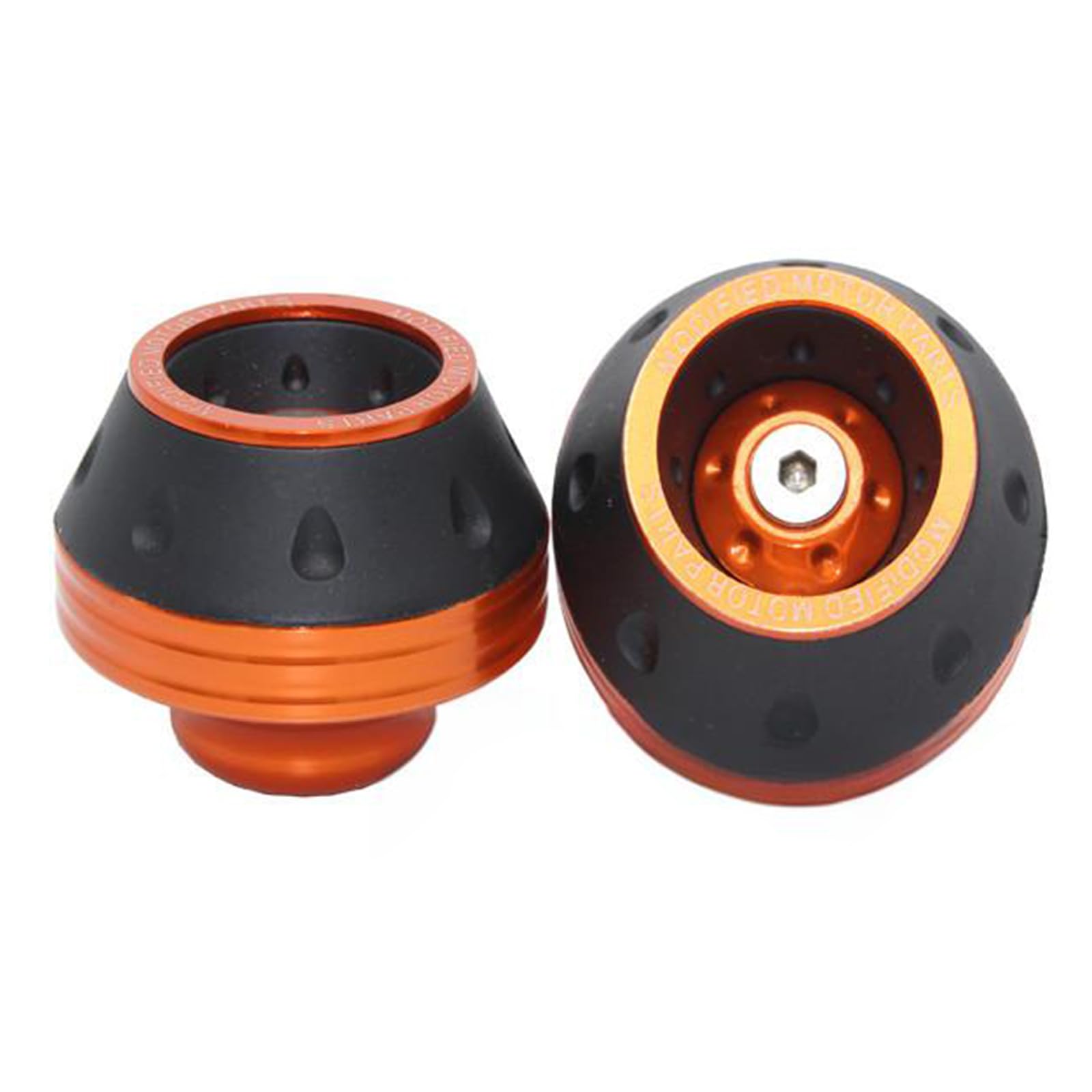 Maxtonser Motorcycle Front Fork Frame Slider Aluminum Wheel Crash Protector Motorbike Falling Protections Scooters Wheel Pad