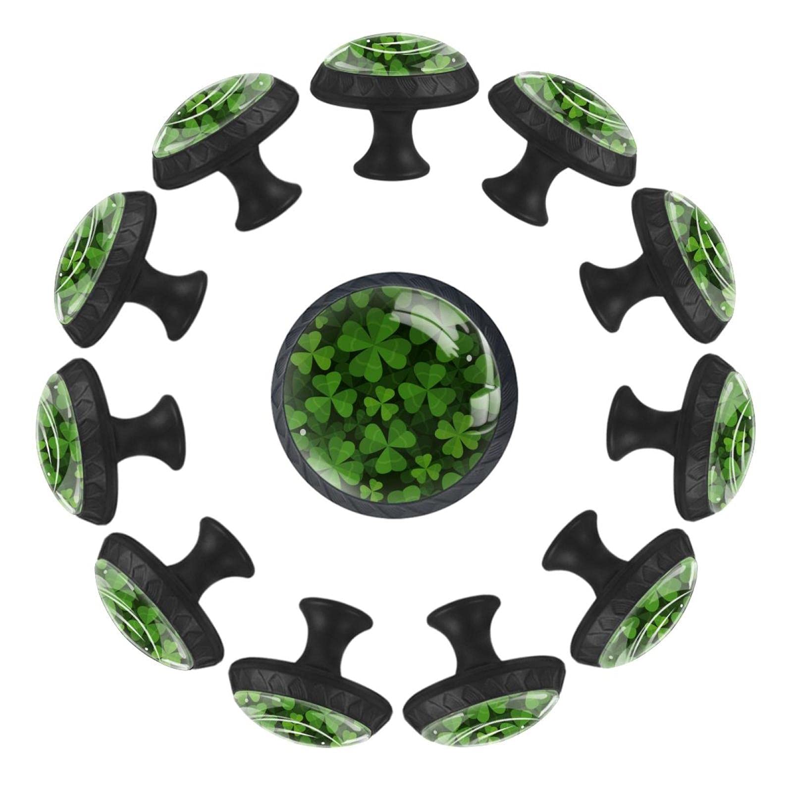 Boutons de tiroir ronds sans couture Clovers diamètre 35 mm