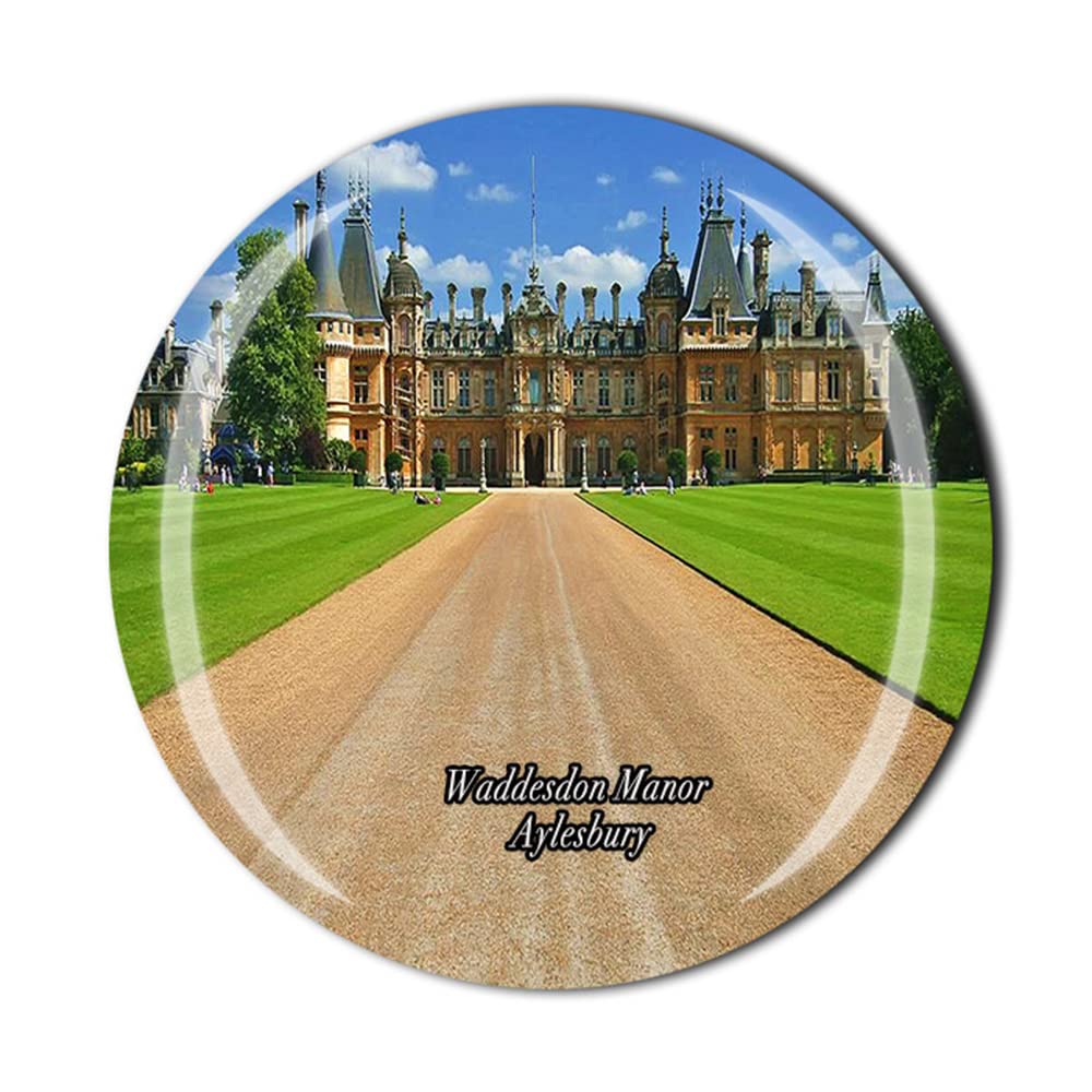 Timefly Uk Waddesdon Manor Aylesbury Fridge Magnet Crystal Tourist Souvenir Gift Collection Refrigerator Magnetic Sticker