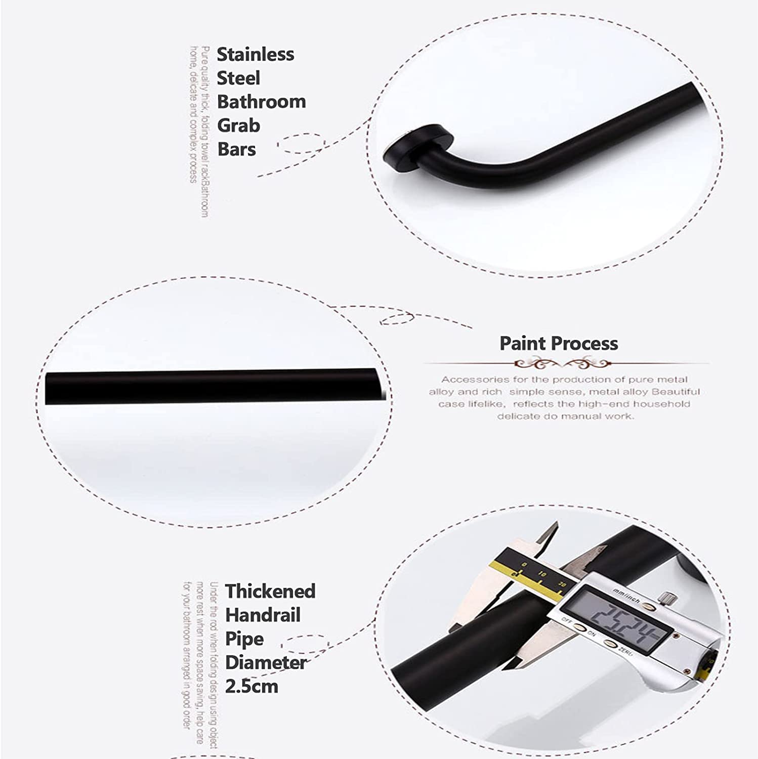 Amazon.co.jp: 手すり，風呂 手すり，トイレ 手すり，シャワー手すり