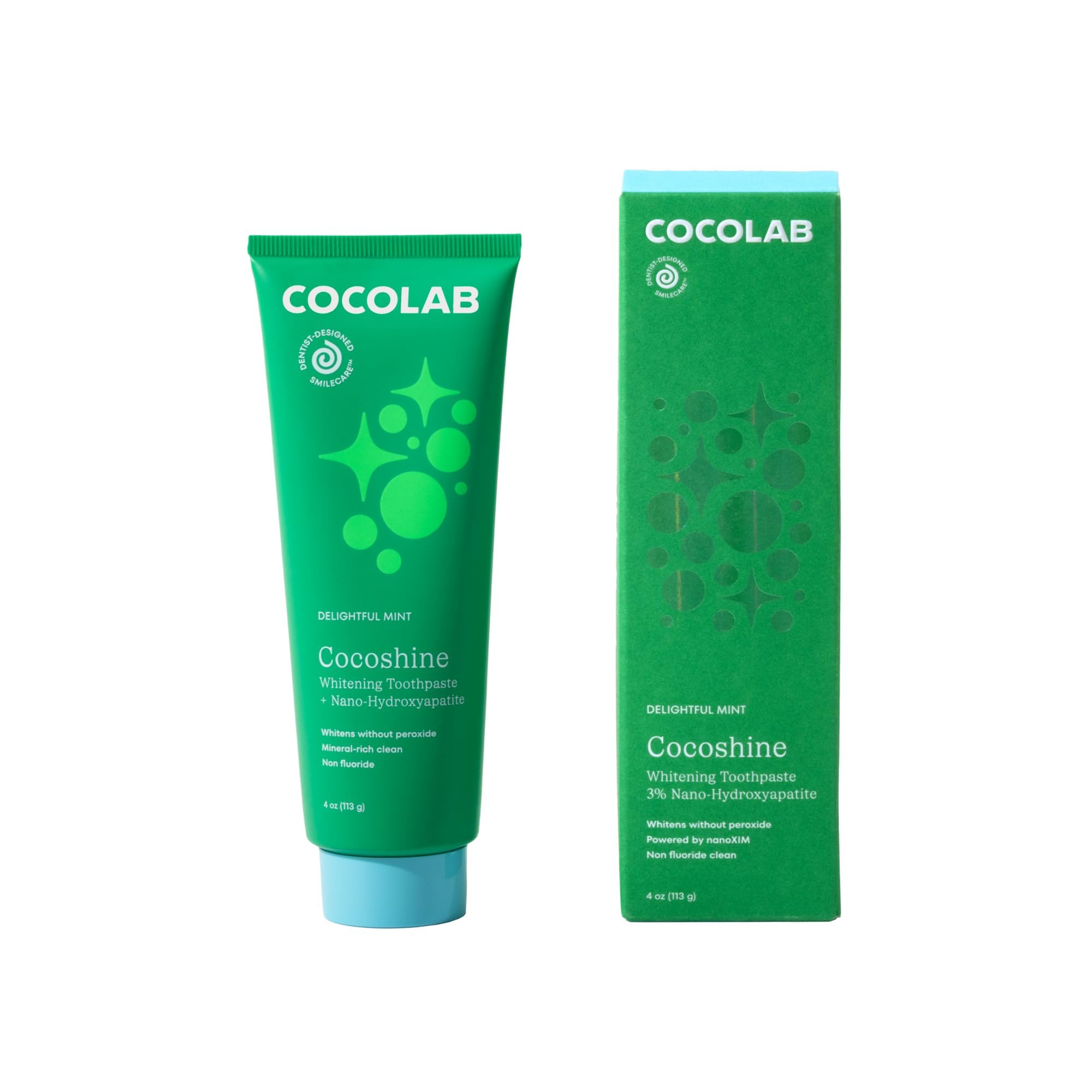 Coccoページ！ Amazon.com : Cocoshine Teeth Whitening Toothpaste by Cocolab, Nano