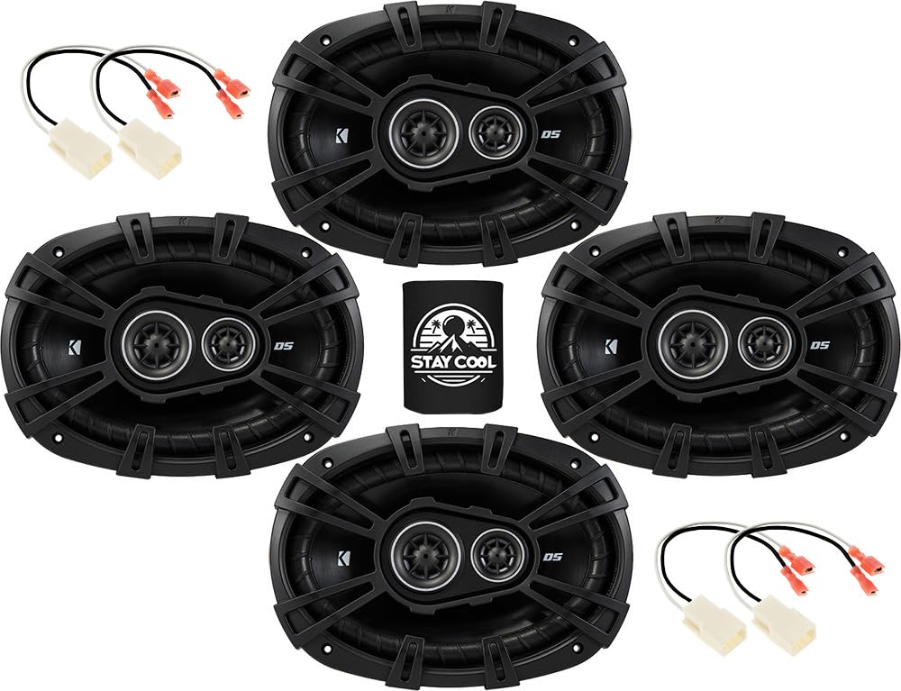 Amazon.com: KICKER Front Door and Deck 6x9 Speakers Kit for Dodge