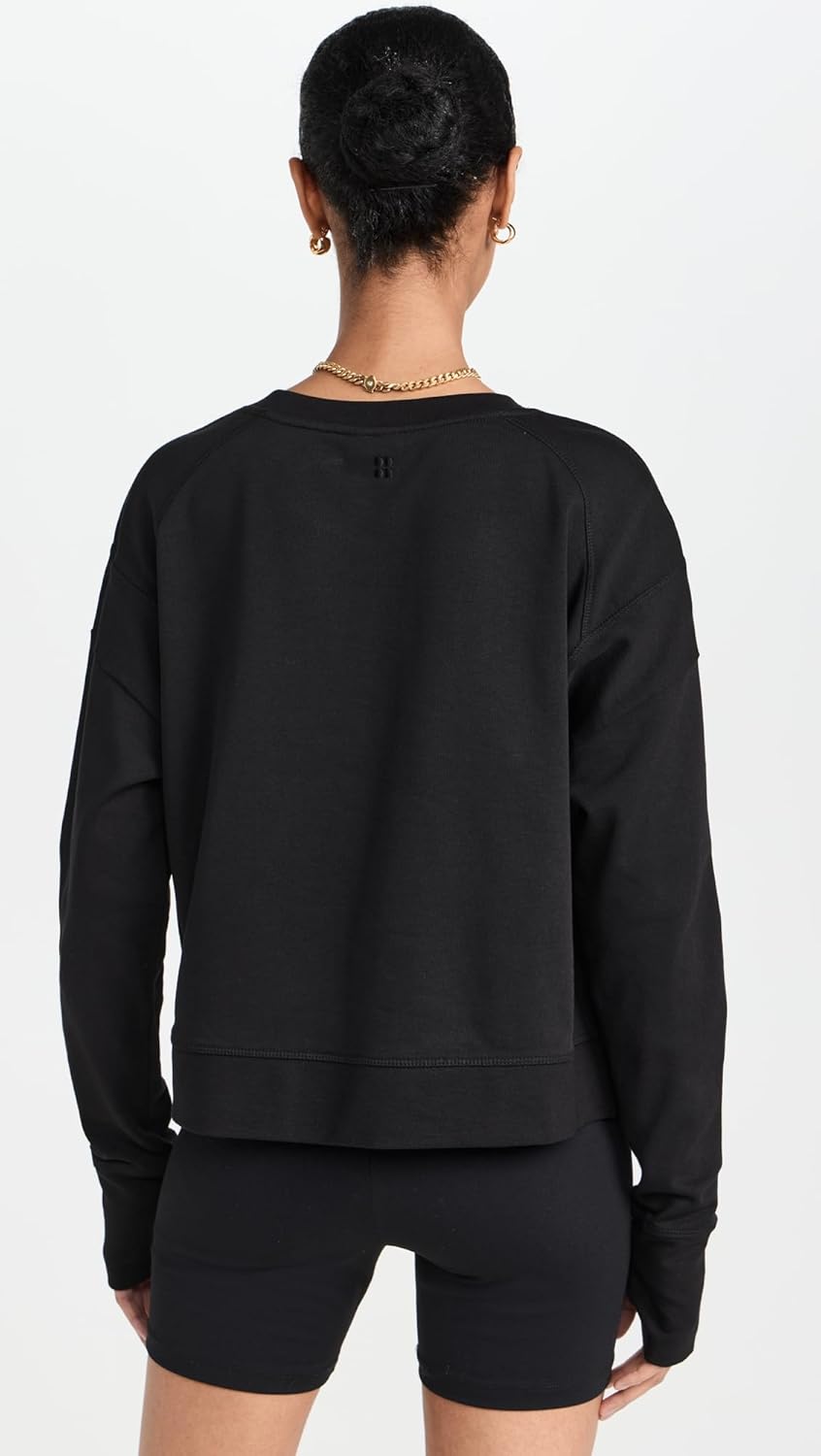 Sweaty Betty Women's After Class Crop Sweatshirt - Image 3