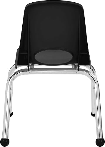 Miniatura 6 de Factory Direct Partners Silla apilable, 12 pulgadas, color negro