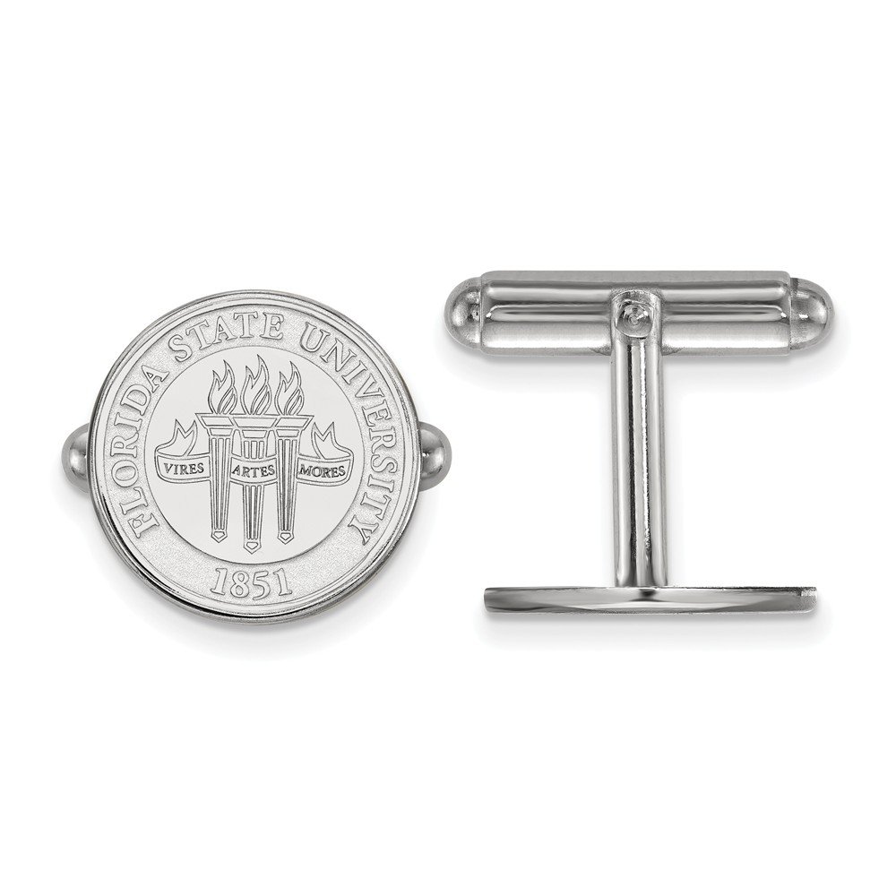 Florida State Crest Cuff Links (Sterling Silver)