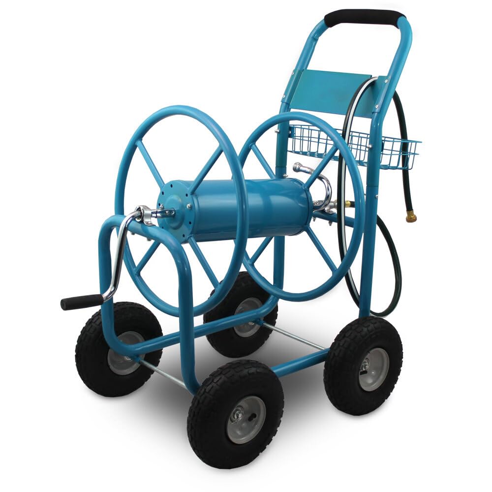 Bituxx Gartenschlauchwagen Schlauchwagen Schlauchaufroller Handwagen Karre bis 70m 3/4"