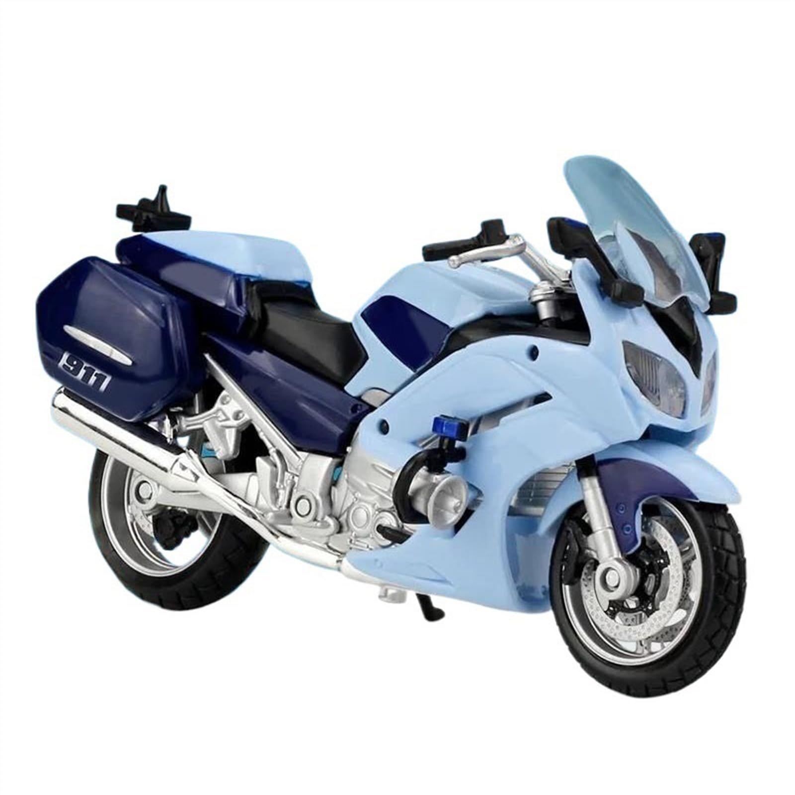 SEYXF Motorbike Toy for Y-AMAHA FJR 1300A 1:18 Motorcycle Model Diecast Metal Motorbike Collectibles