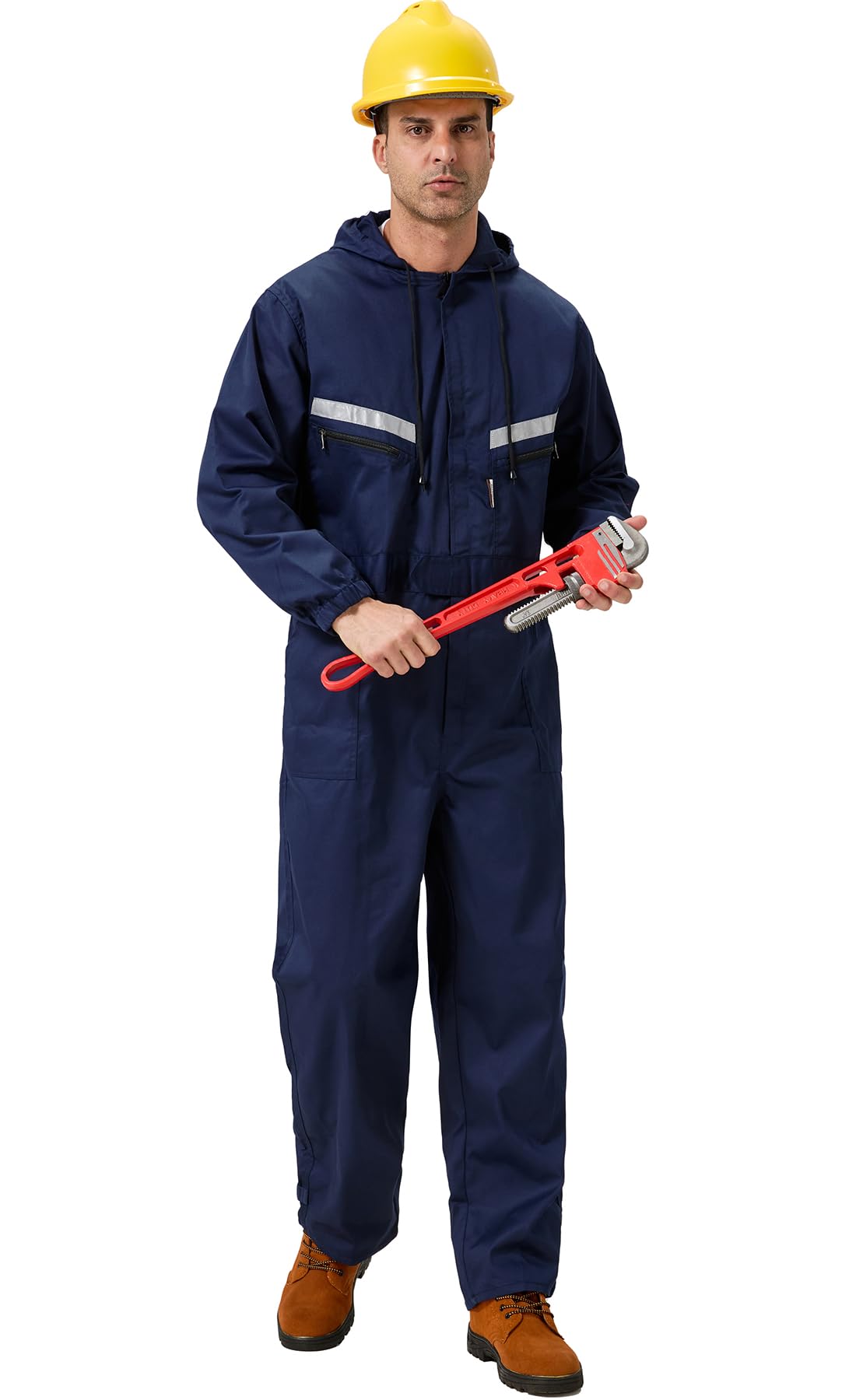 Herren Arbeitsoverall Reflektierende Overalls Arbeitsanzug Handwerker Anzug Arbeitsoverall Arbeitskombi