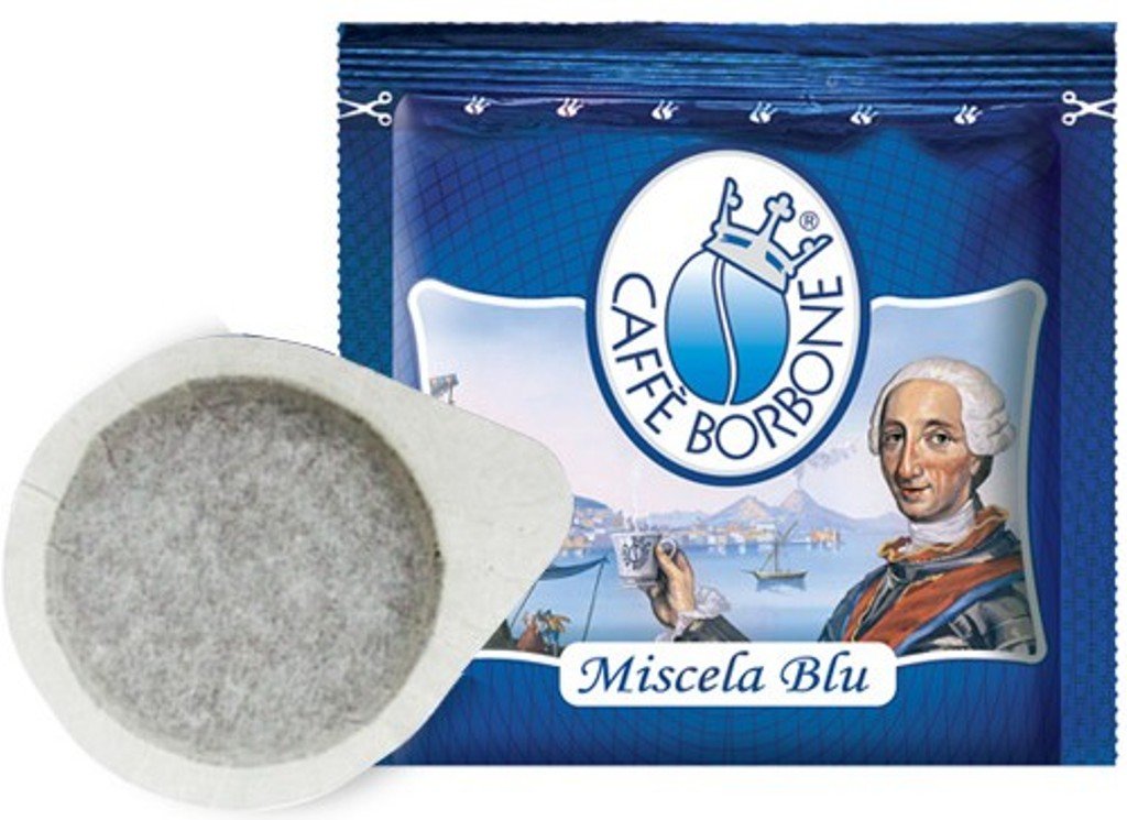 Café Borbone - 450 cápsulas de lo mejor café italiano - mezcla azul - standard ESE 44mm -intensidad 7/10
