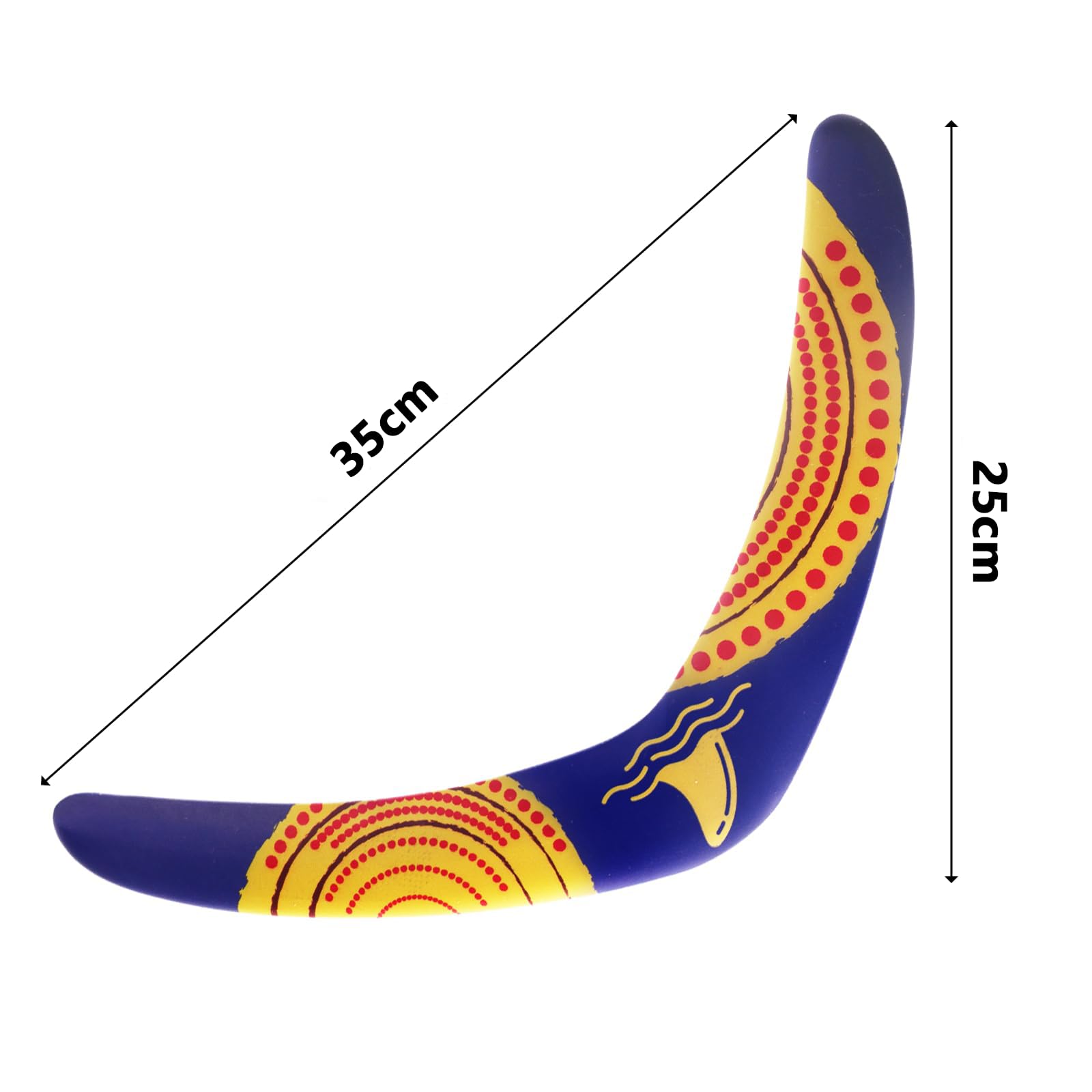 SVNR Boomerang para niños y adultos – Retorno Bumerang de plástico EVA, juguete de lanzamiento en forma de V para juegos al aire libre y deportes al aire libre (aleta de ballena)