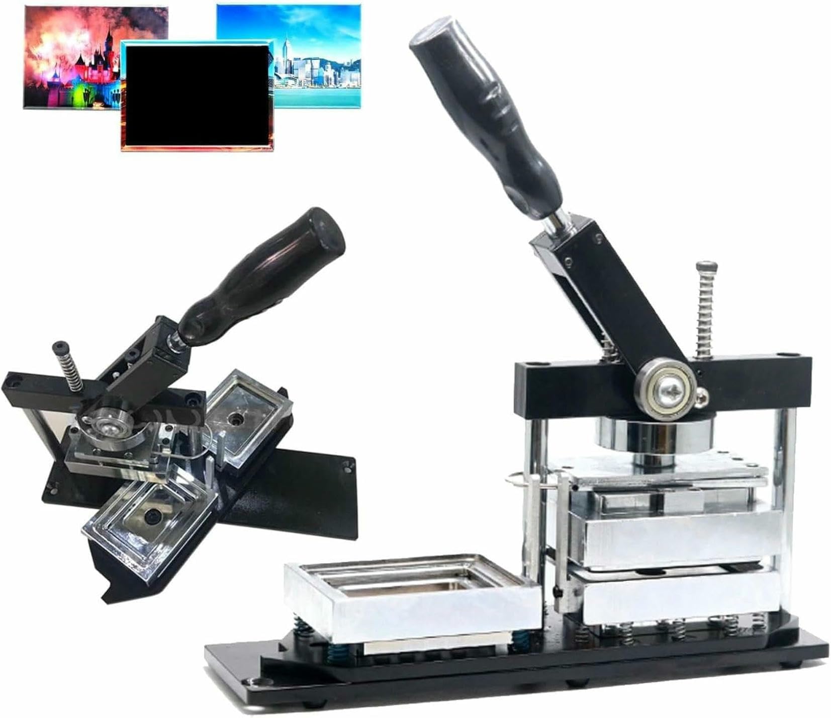 JYBNBBE Belching Magnets Machine, Photographic Magnets Machine, Flags, Rectangular Magnets Set For Fridge With Badges