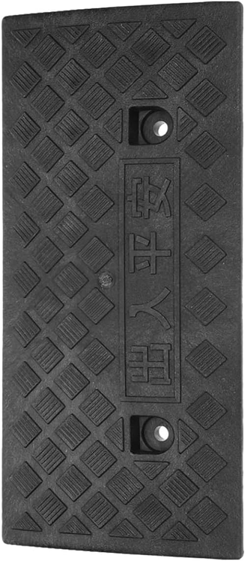Heavy Duty Rubber Car Ramp 5cm High Curb Ramp for Driveway and Garage Threshold Suitable for Trucks Suvs and Lawn Mowers