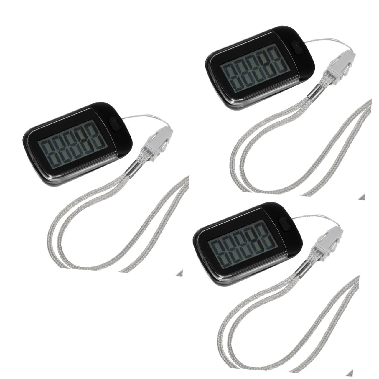 Milisten Podómetro Digital Clip para Caminar y Correr y Distancia para Fitness