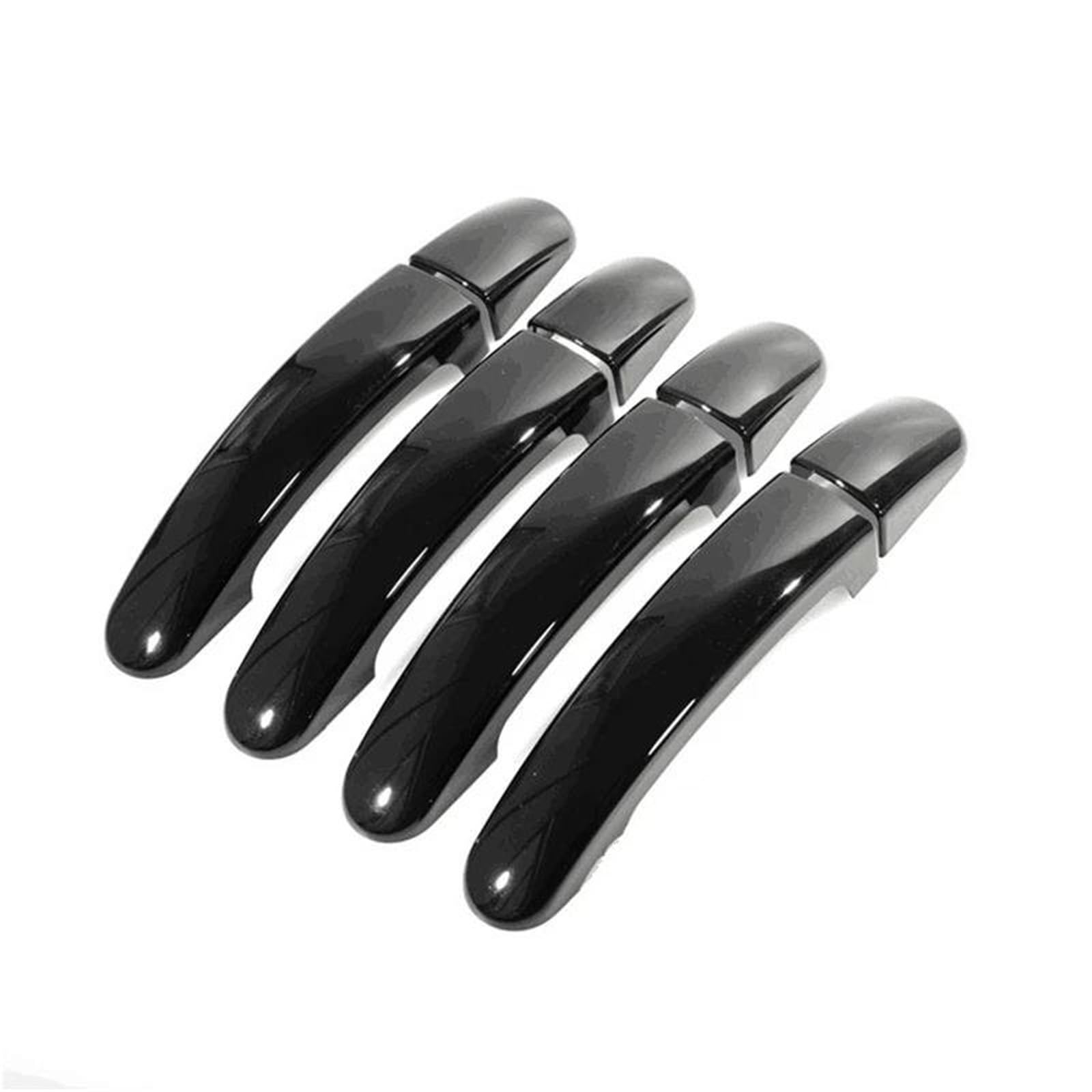 TRFBD Decorative Cover for Ford for Transit Custom for Tourneo Custom 2013-2017 Car Door Handle Cover Trim Overlays Styling Accessories(Black)