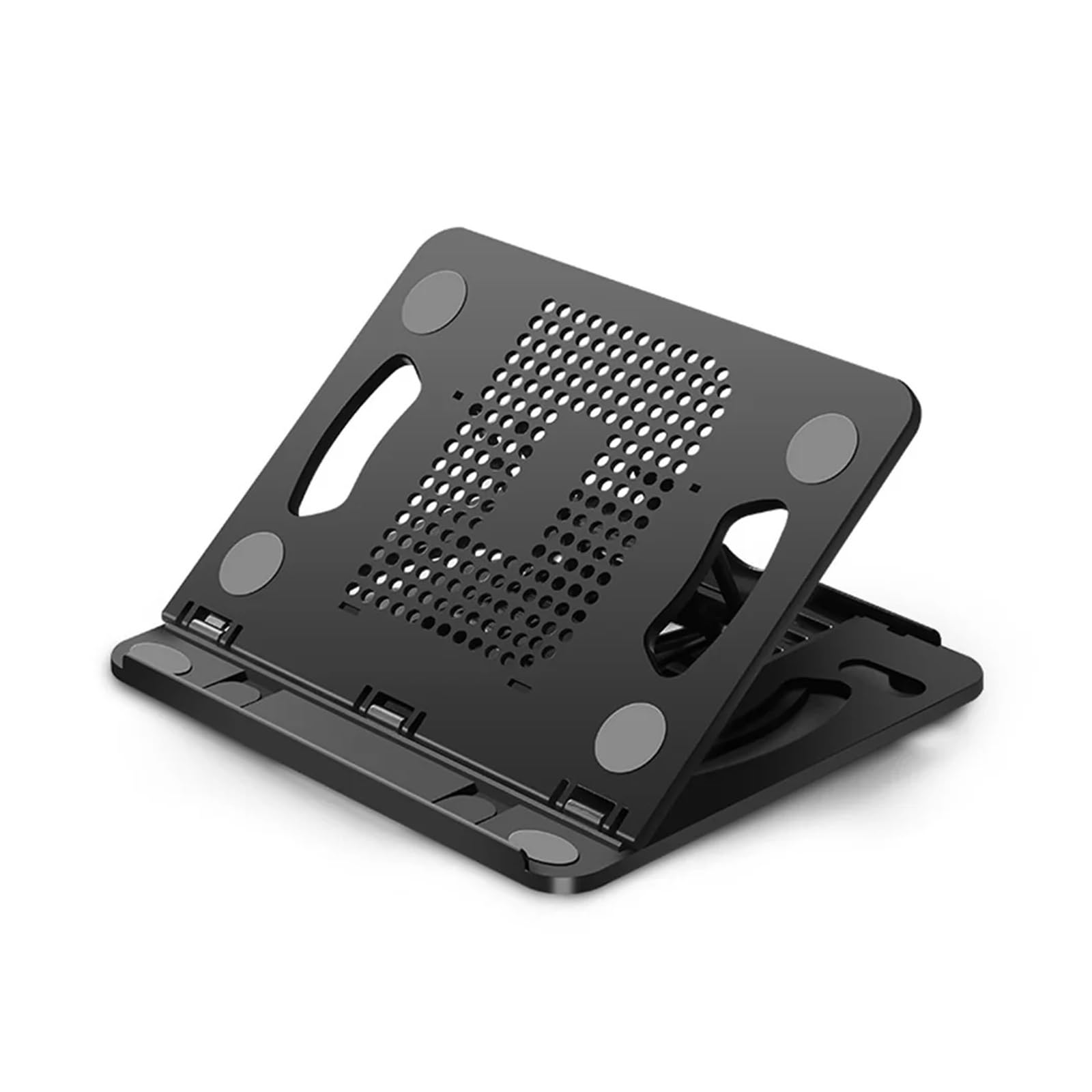 Support ordinateur bureau pliable réglable support refroidissement noir