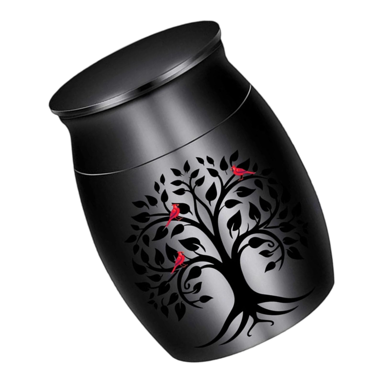 Tsophreniq Permanent Aluminum Pet Debris Jar Cenotaph Artifact Box with Protective Plan for Inside Display Decorative Pet Cremation Container