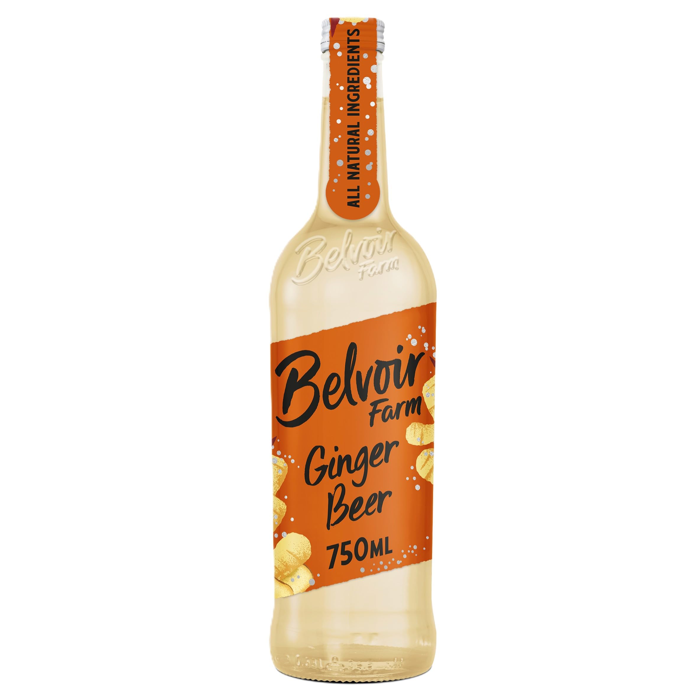 Belvoir Farm Ginger Beer 750ml (Pack of 6)