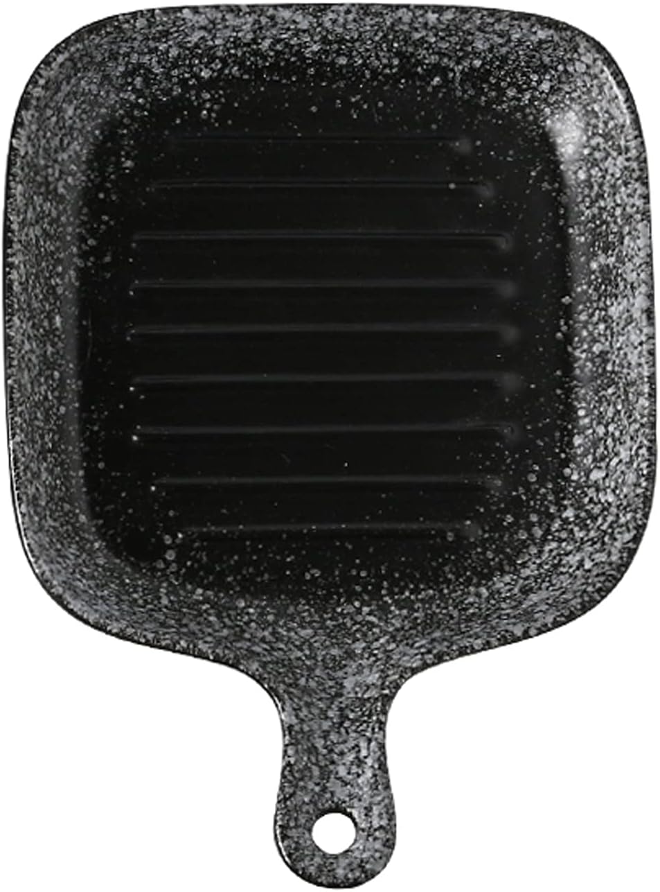 Ceramic Baking Dish - Square Lasagna Pans with Single Handle, Stoneware Baking & Meal Dual-Purpose Dinner Plates, 9.3 Inch x 6.9 Inch Individual Lasagne Pan Deep (Color : 1) (E)