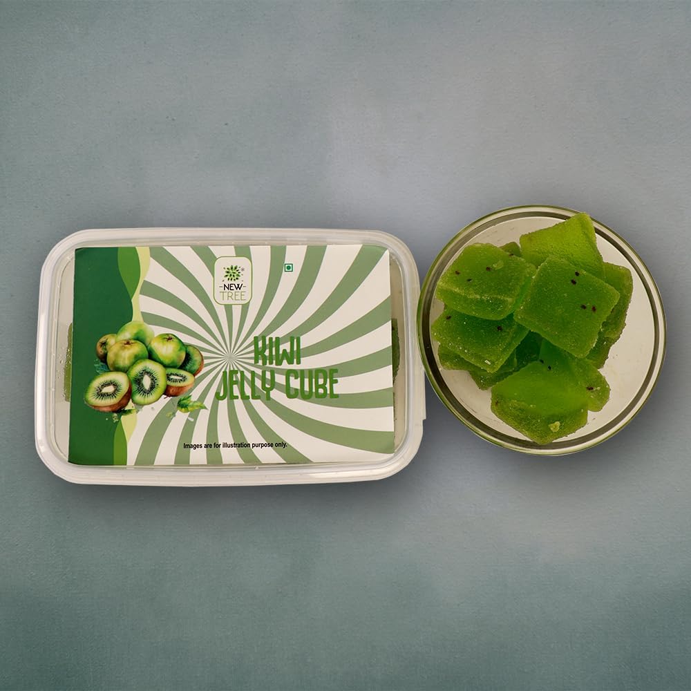 New Tree Kiwi Jelly Cubes 210gms