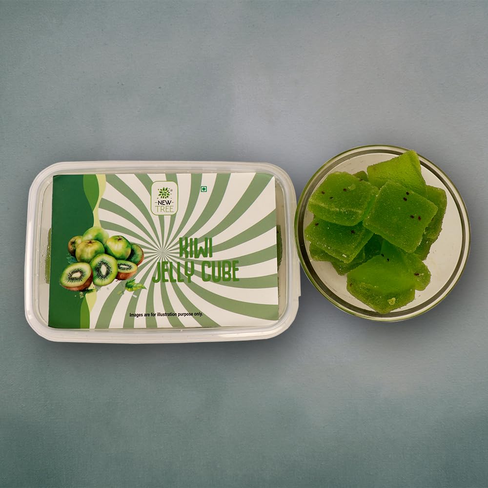 New Tree Kiwi Jelly Cubes 210gms