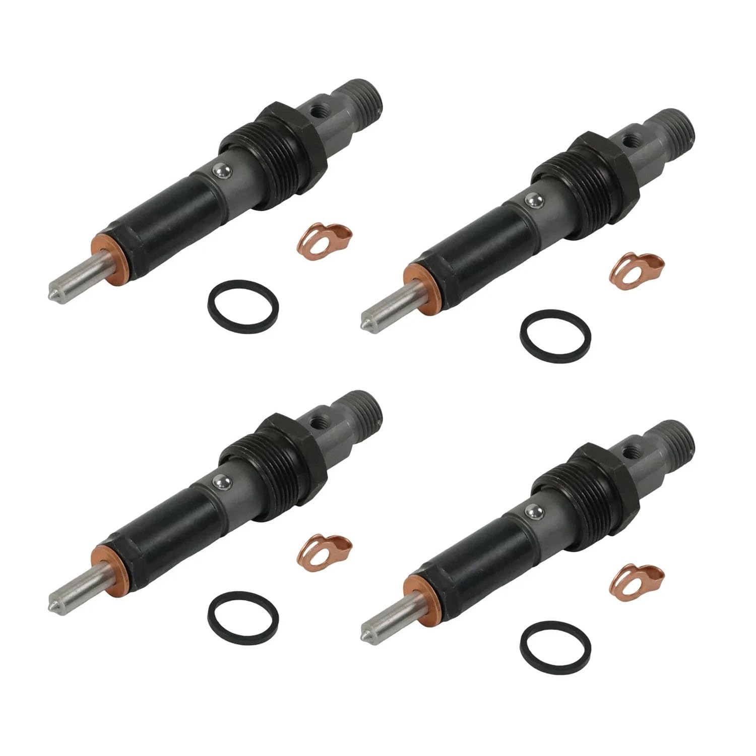Hsugftmz One Color 4Pcs Fuel Injectors For 6Bt Engine 4928990 14Mm Car Engine Replacement Parts