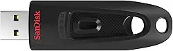 SanDisk Flash Drive Ultra USB 3.0 de 256 GB - SDCZ48-256G-GAM46, preto