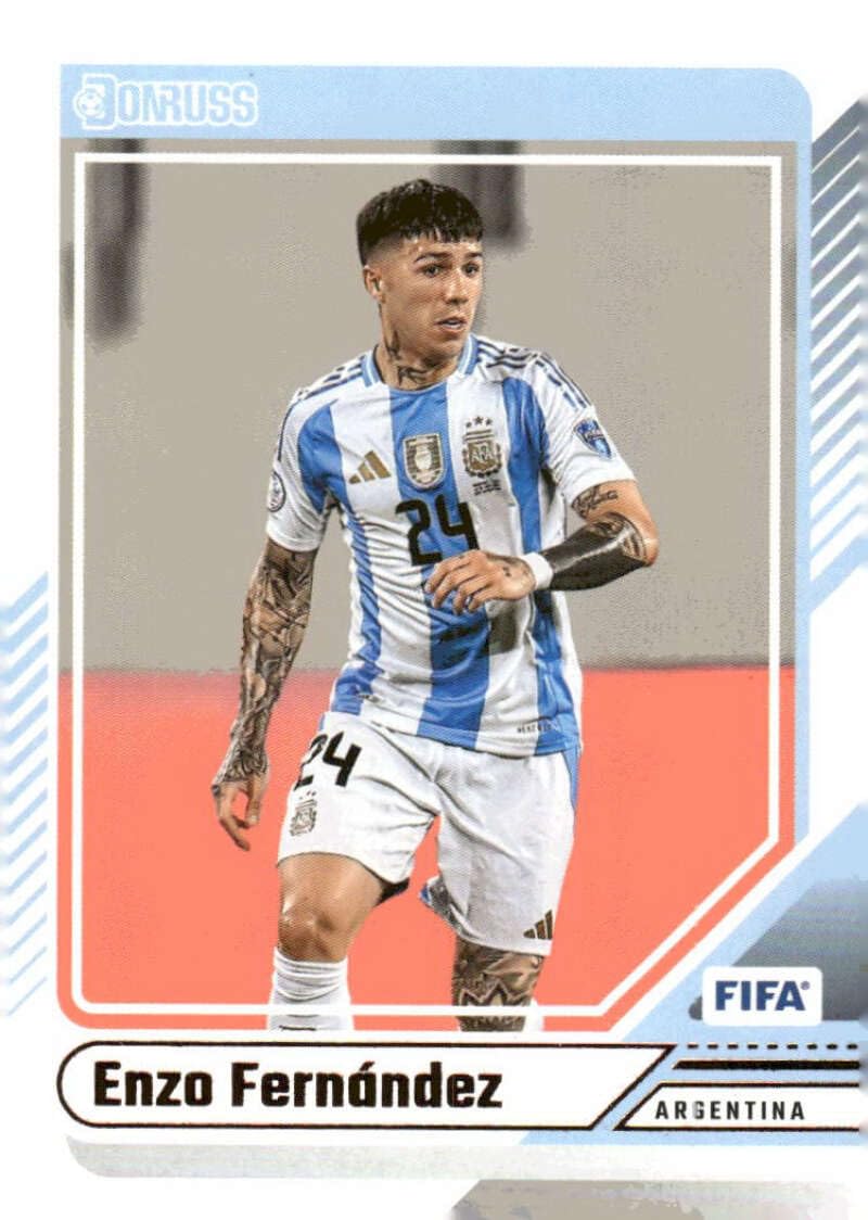 Amazon.com: 2024-25 Donruss #71 Enzo Fernandez Argentina