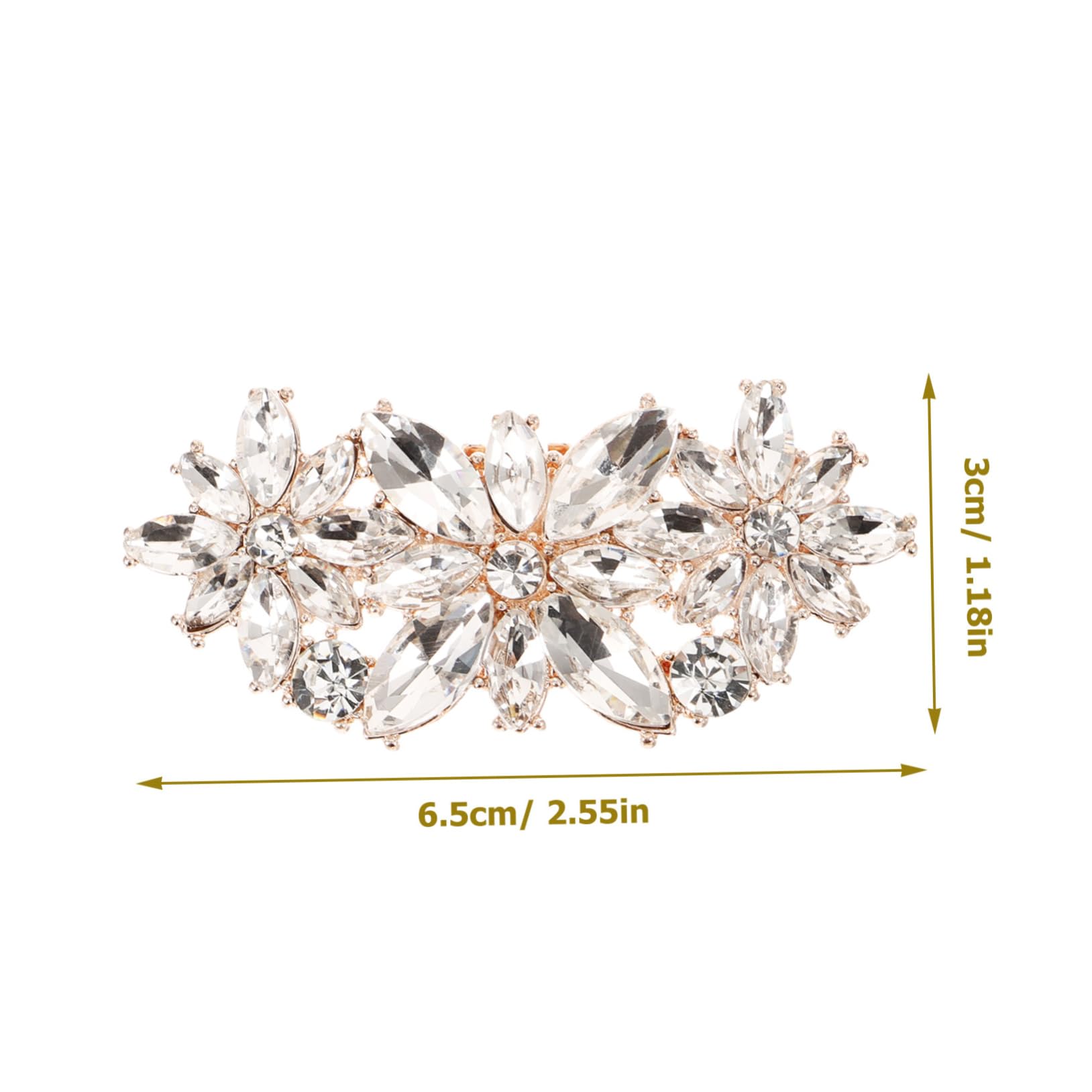 VALICLUD Rhinestone Buty Kwiat Akcesoria Akcesoria Do Butów Rhinestone Klipsy Do Butów Wystrój Buta Dla Nowożeńców Klipsy Do Butów Klipsy Do Butów Dla Nowożeńców Klip Na Ozdoby Do Butów