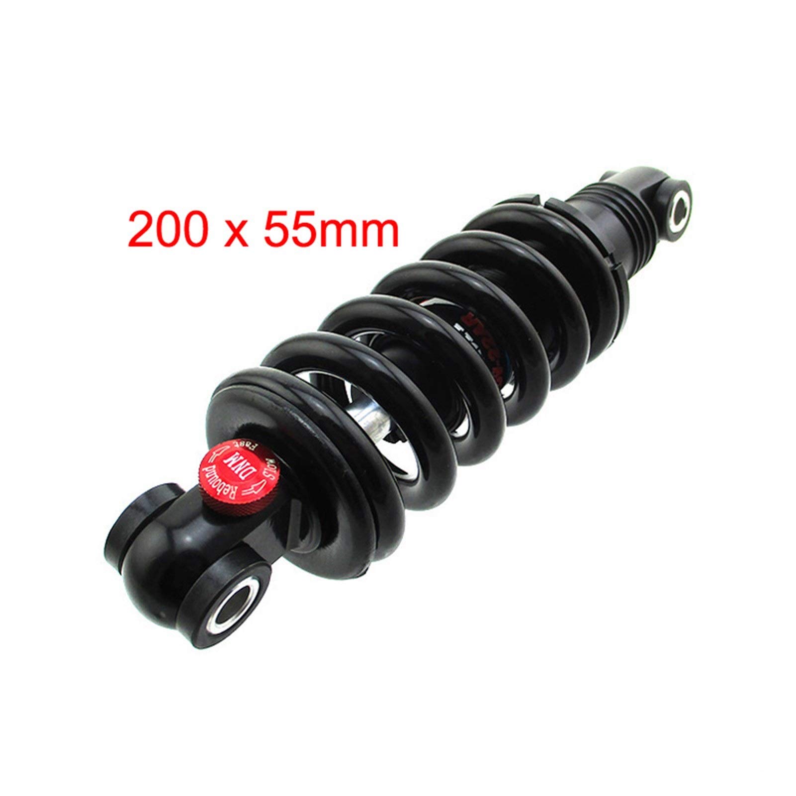 Ammortizzatore Bici,Ammortizzatore Mtb Anteriore Mountain Bike Bicycle Coil Spring Shock 165 x 35mm / 190 50mm 200 55mm(200 x 55mm)