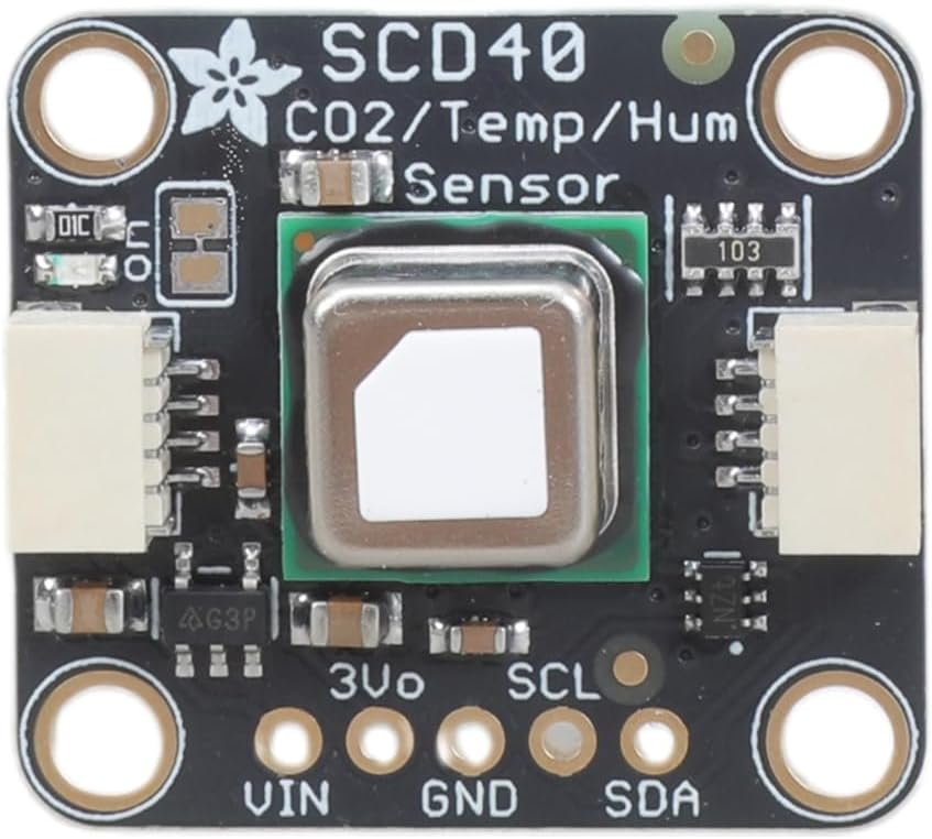 5187 Scd-40 Sensors Board 3-5Vdc Carbon Dioxide Temperature and Humidity Replacement