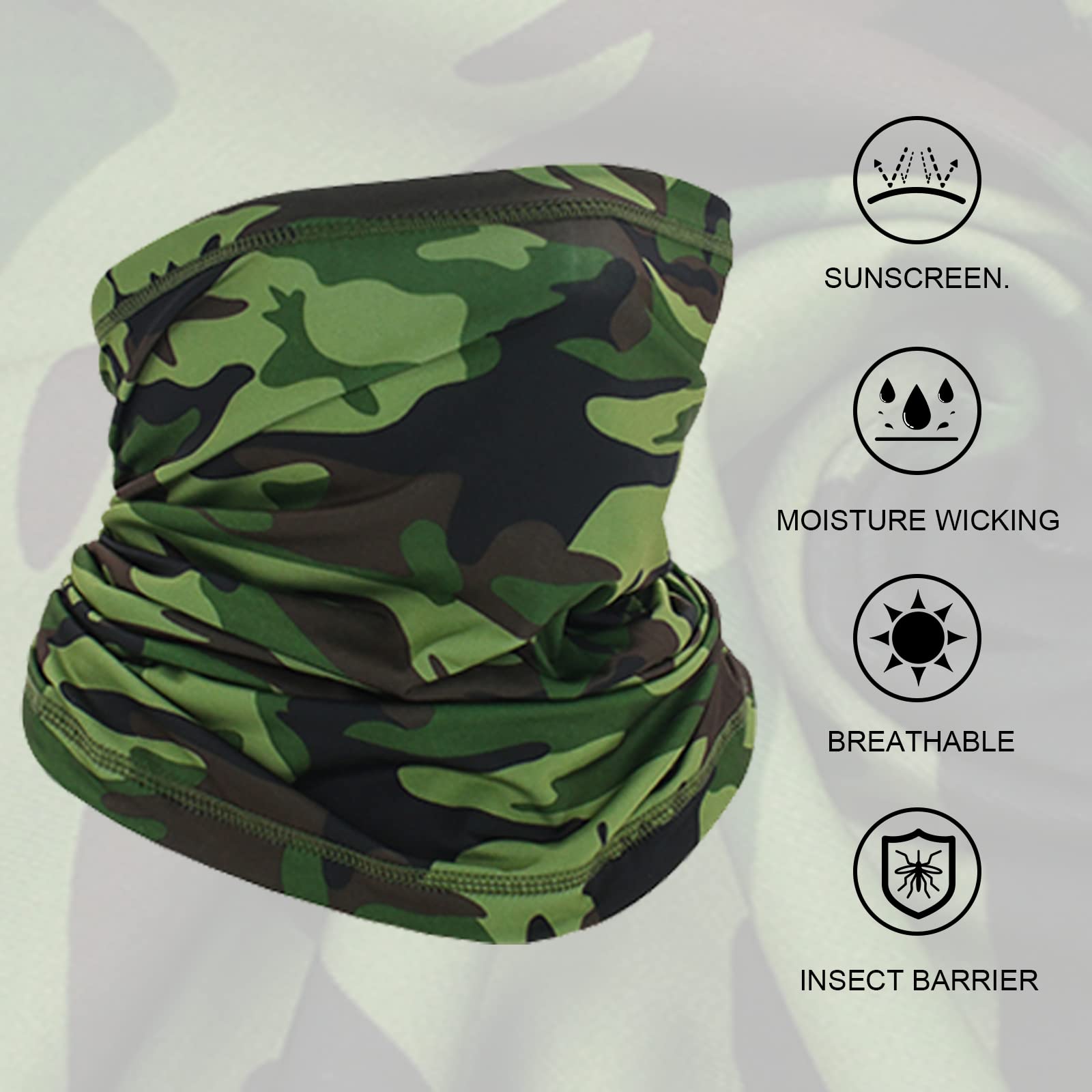 Neck Gaiter-4pack Classico Uomo