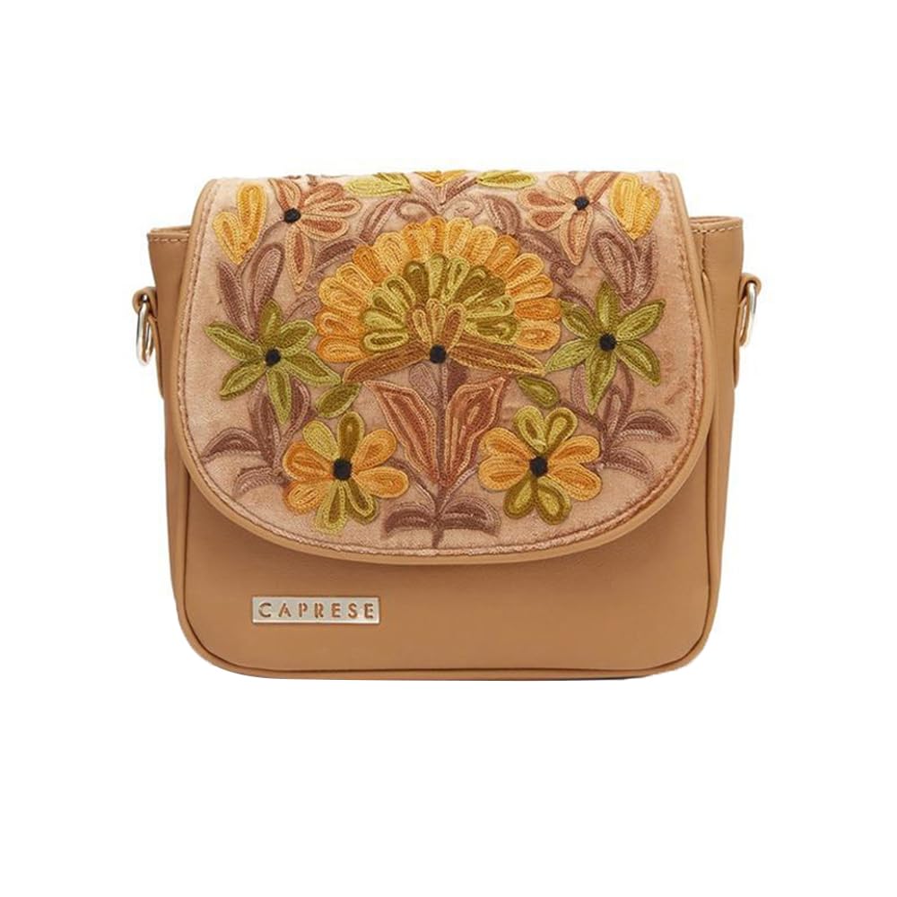 See full amazon price history chart for Caprese TRESNA EMBROIDERY SLING FAWN HANDBAG Caprese TRESNA EMBROIDERY SLING FAWN HANDBAG (B0CF9S7KQ8) Amazon Price History, Amazon Price Tracker