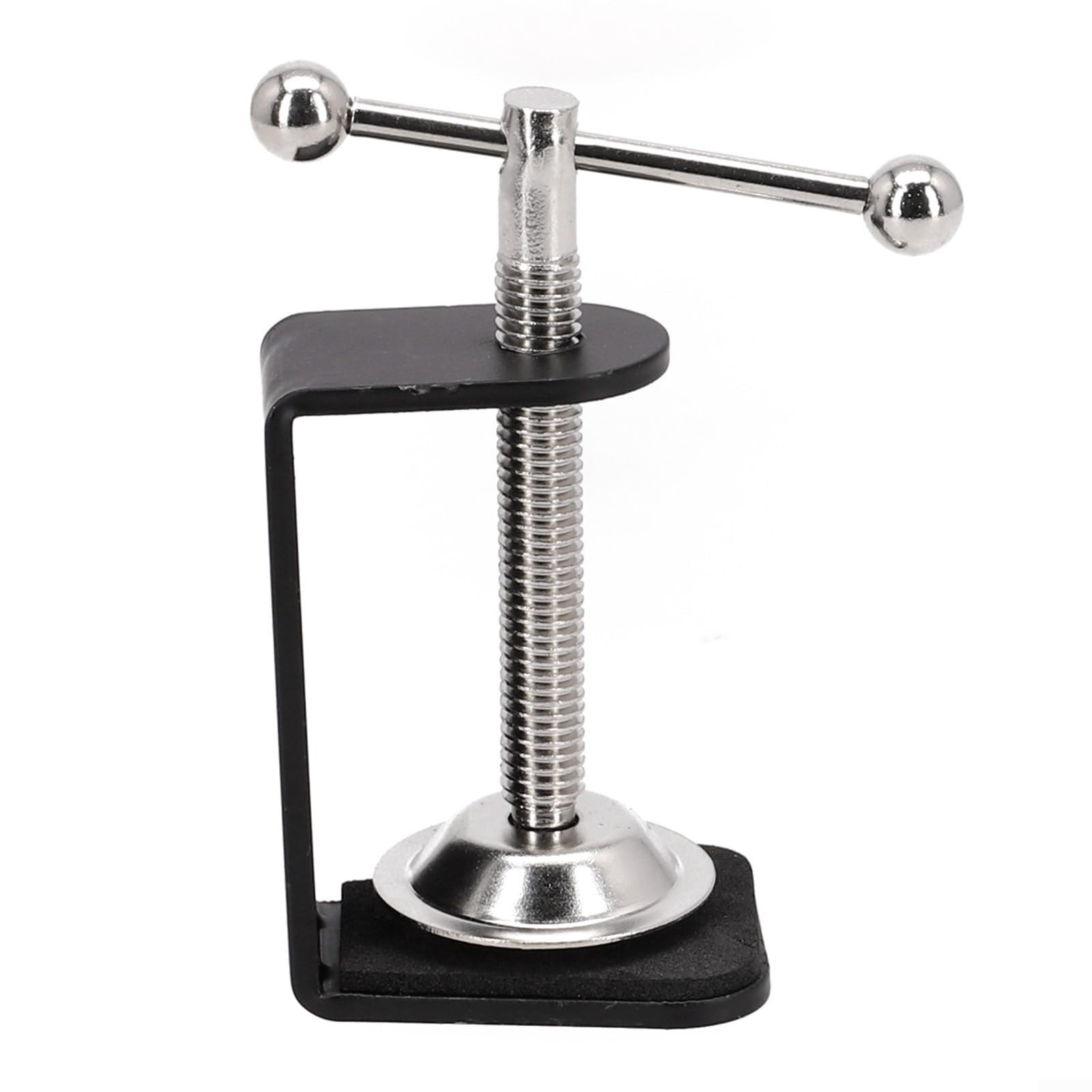 Stainless Steel C Shape Table Mount Clamp Clip for Securely Holding Microphone Stands and Other Devices (HH-003)