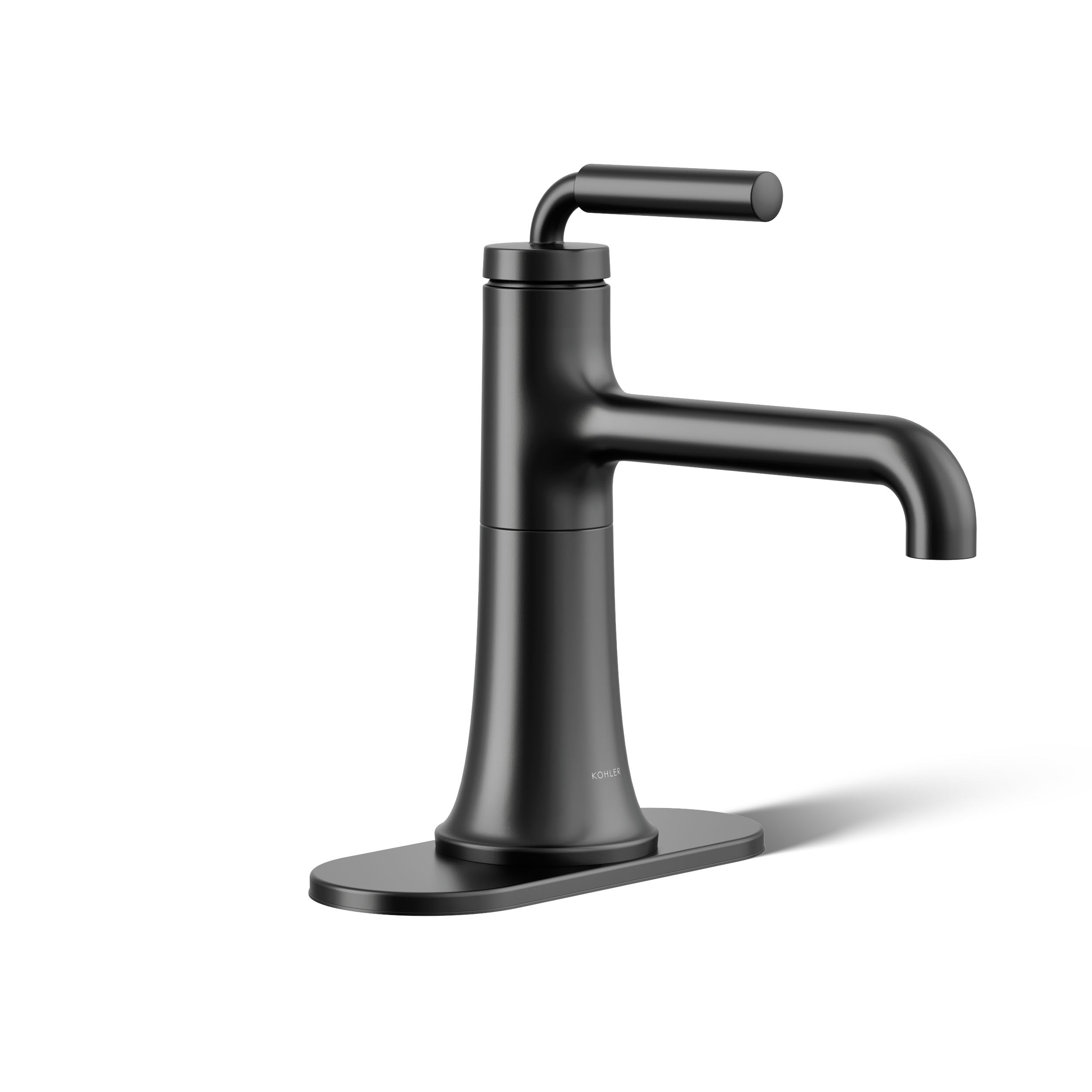 Robinet d'évier noir mat à économie d'eau 1,2 gpm Kohler Tone 27415-4-BL
