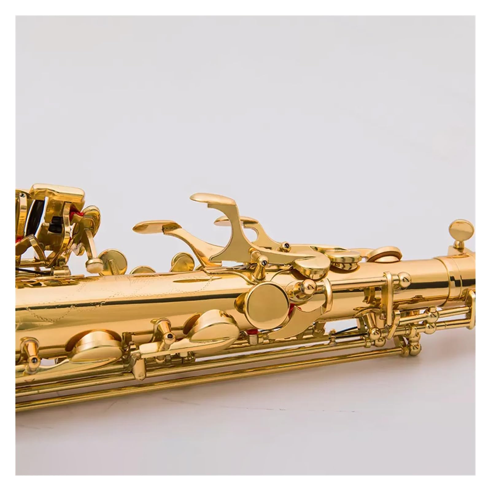 Saxofón Alto Profesional de Alta Gama, Instrumento de saxofón Reforzado con Doble Costilla, actualización EB