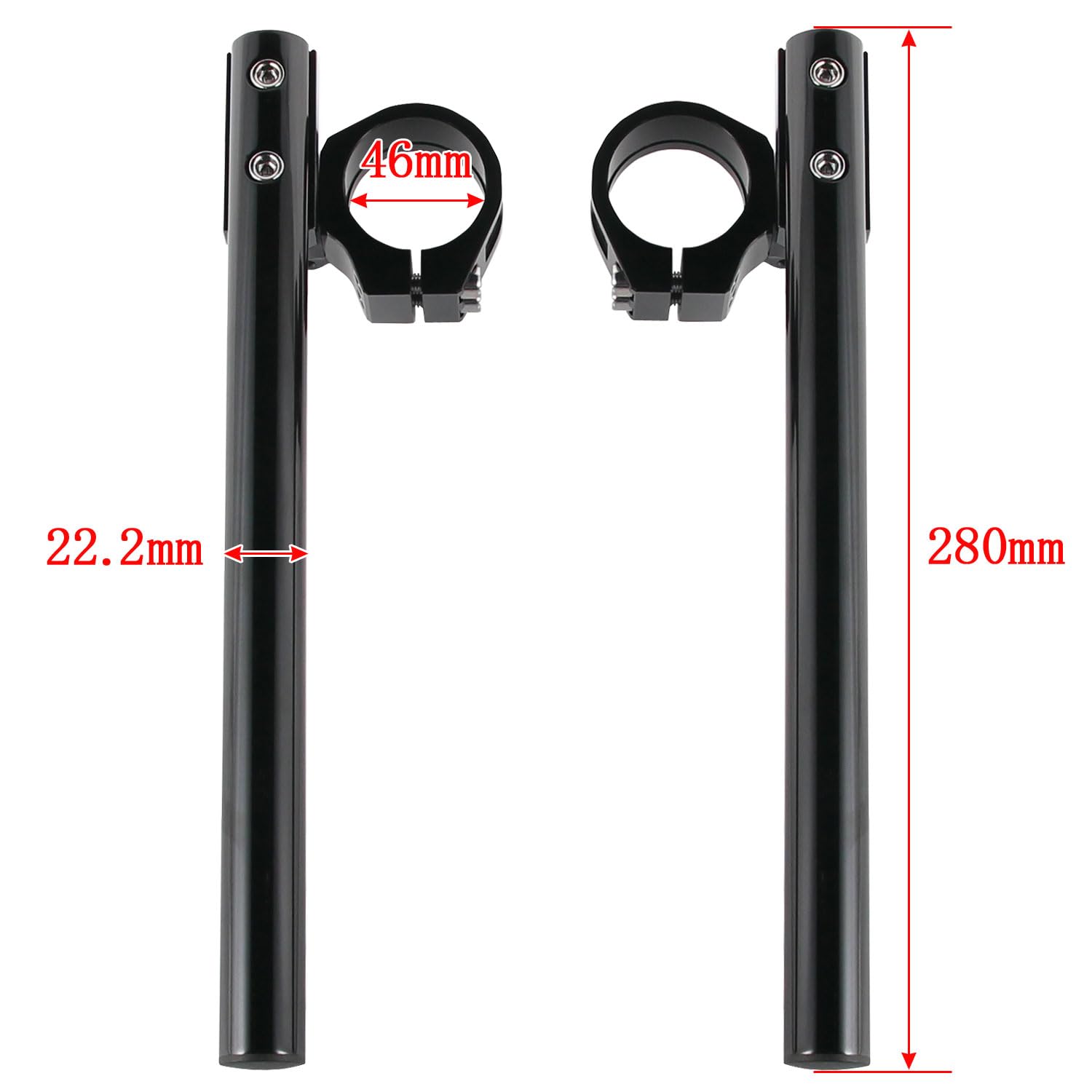 Amazon | 汎用 46Φ 46mm 46パイ セパレートハンドル セパハン キット