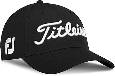 Black titleist golf hat Clearance