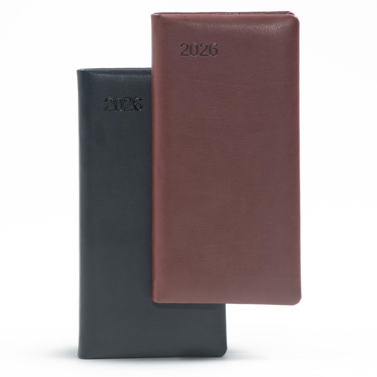 Mahavir Vertical Slim Line Pocket Diary 2026 | Small Size (3inch x 6inch) | Week-at-a-Glance New Year Diary | 164 pages