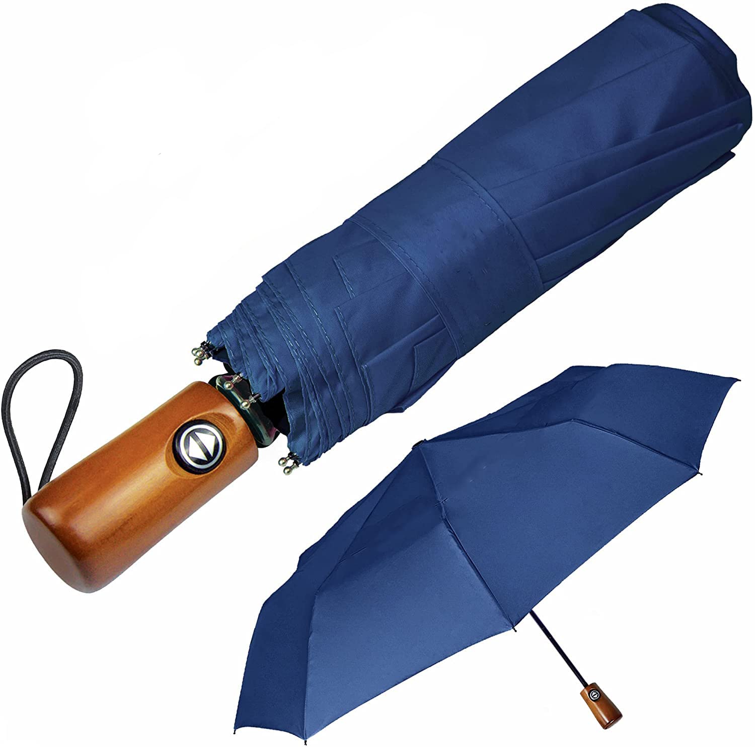 Sponsored Ad - NEW Windproof Umbrella for Rain - Travel Umbrella - Compact Automatic Umbrella - Folding Umbrella for Backp...