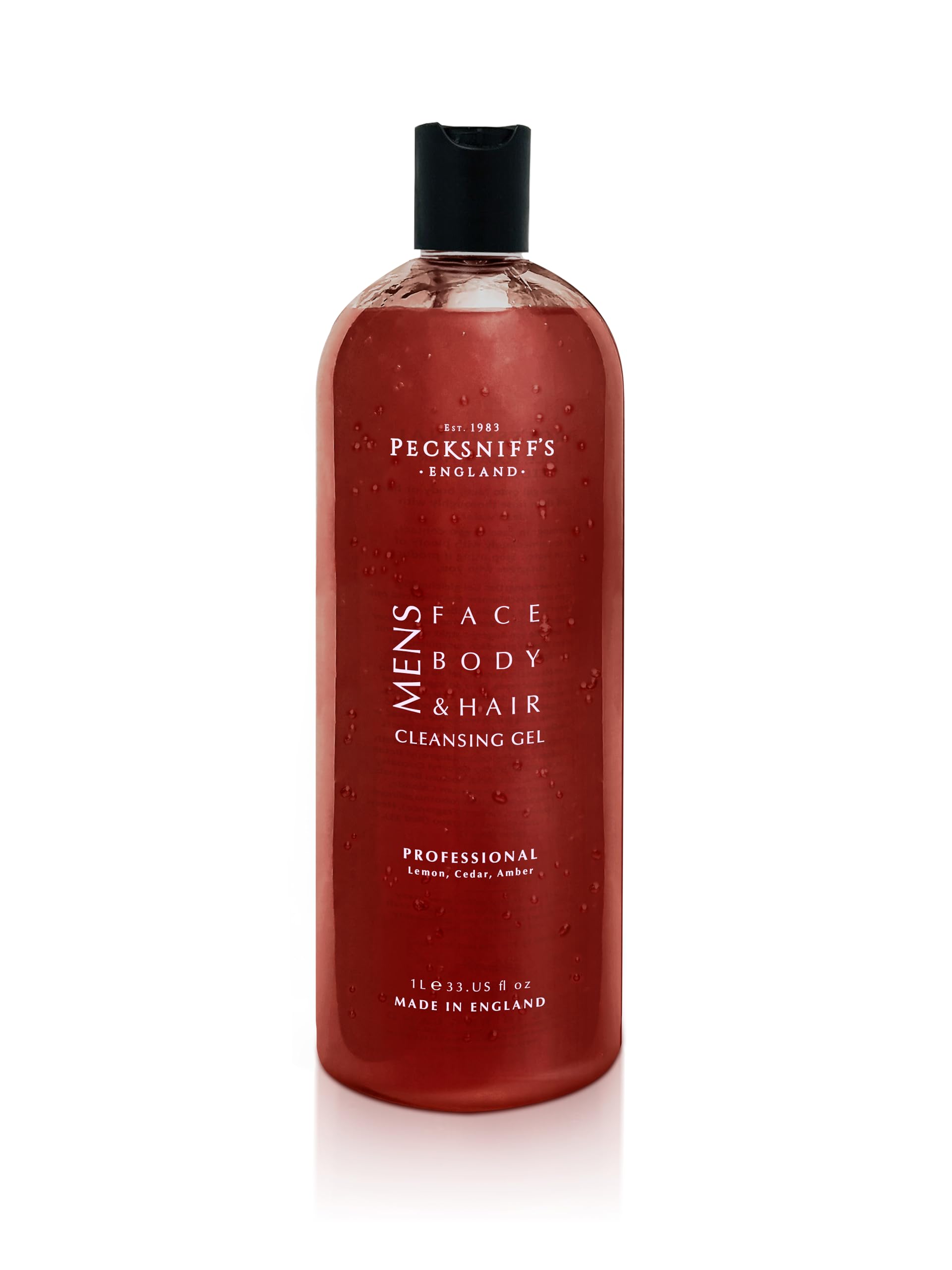 Pecksniffs - Gel limpiador profesional 3 en 1 para hombre
