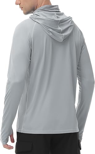 Miniatura 2 de Roadbox - Camisas con protección solar FPU 50+ para hombre, de manga larga, para senderismo, natación, protección contra erupciones