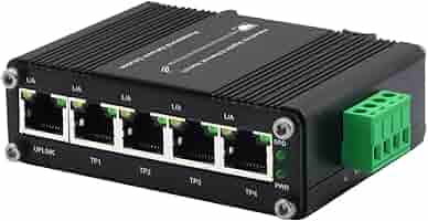 Amazon.com: Mini 5-Port Gigabit Ethernet Switch - Industrial