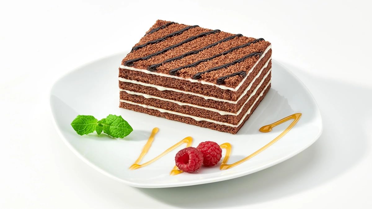 MARLENKA® Honigkuchen mit Kakao, Traditionelles armenisches Dessert, 16x100g Familienpackung, Lange Haltbarkeit, Ohne Konservierungsstoffe