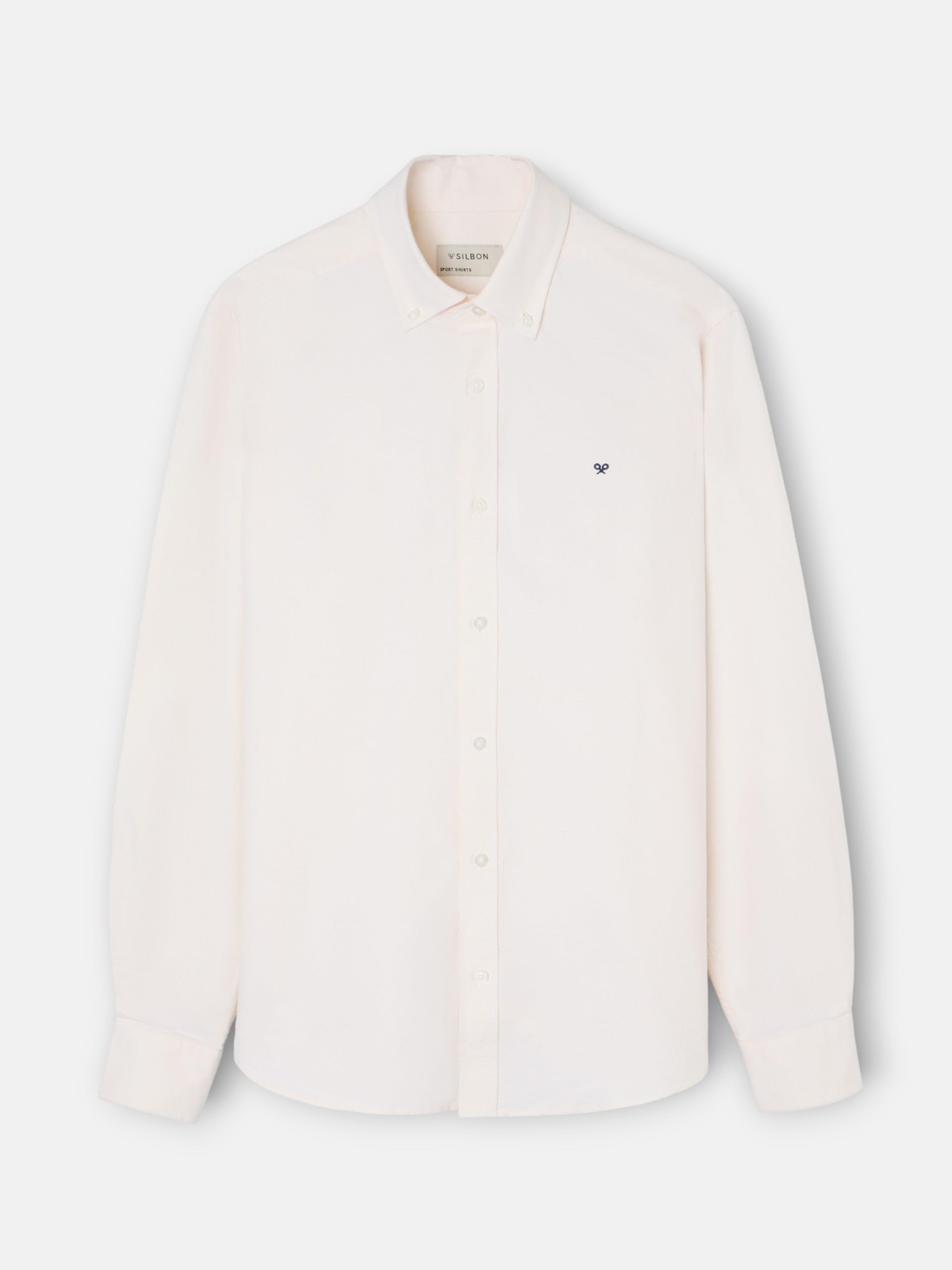 SILBON Camisa Sport Oxford para Hombre