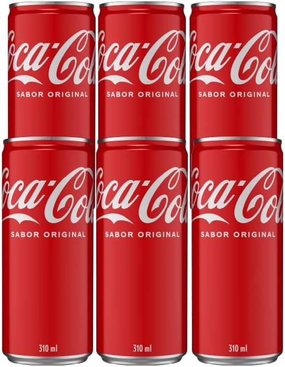 Pack de COCA-COLA LATA 310 ML 6 unidades Pack de COCA-COLA LATA 310 ML 6 unidades