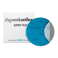 Vista 32 de Super Assilex - Discos de lija flexibles de 5 pulgadas, naranja K-1200, sin agujeros, gancho y bucle, 195-1510, 25 discos