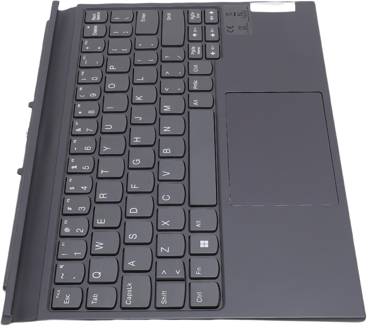 Tablet Keyboard, Ultra Slim US Layout Full Key QWERTY Keypad with Touchpad for D10 Yoga Duet 3