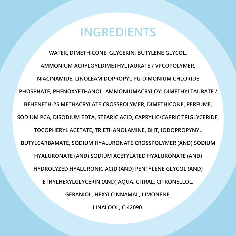 ponds light gel moisturizer ingredients