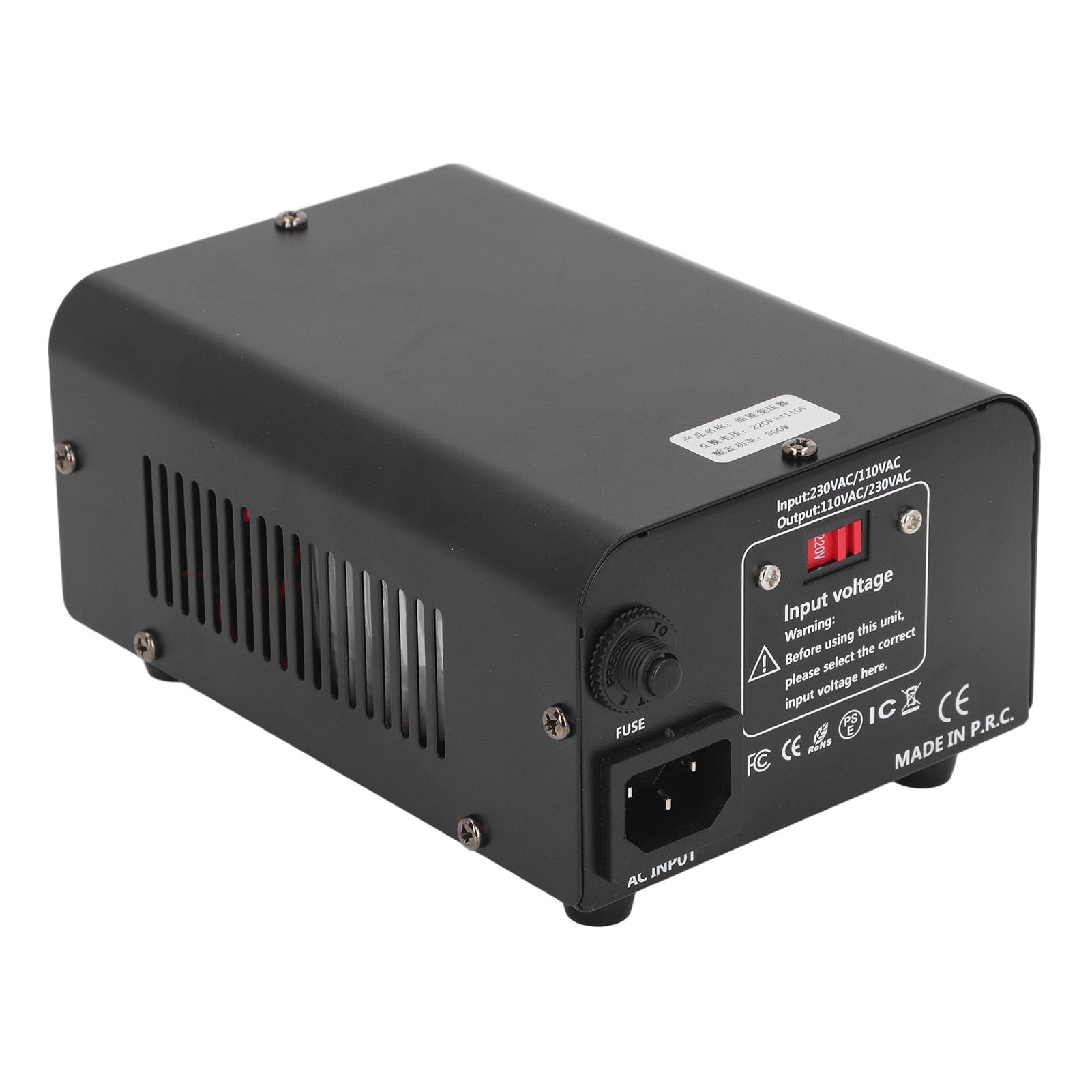 Convertitore di Potenza del Trasformatore di Tensione, Scambio di Tensione Bidirezionale del Trasformatore di Tensione da 500 W per la Comunicazione Elettronica (Spina europea)